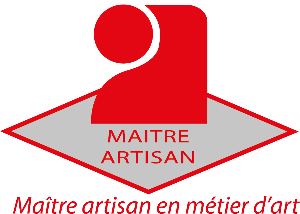 logo représentant le statut d'artisan (dans ce cas artisan marbrier)